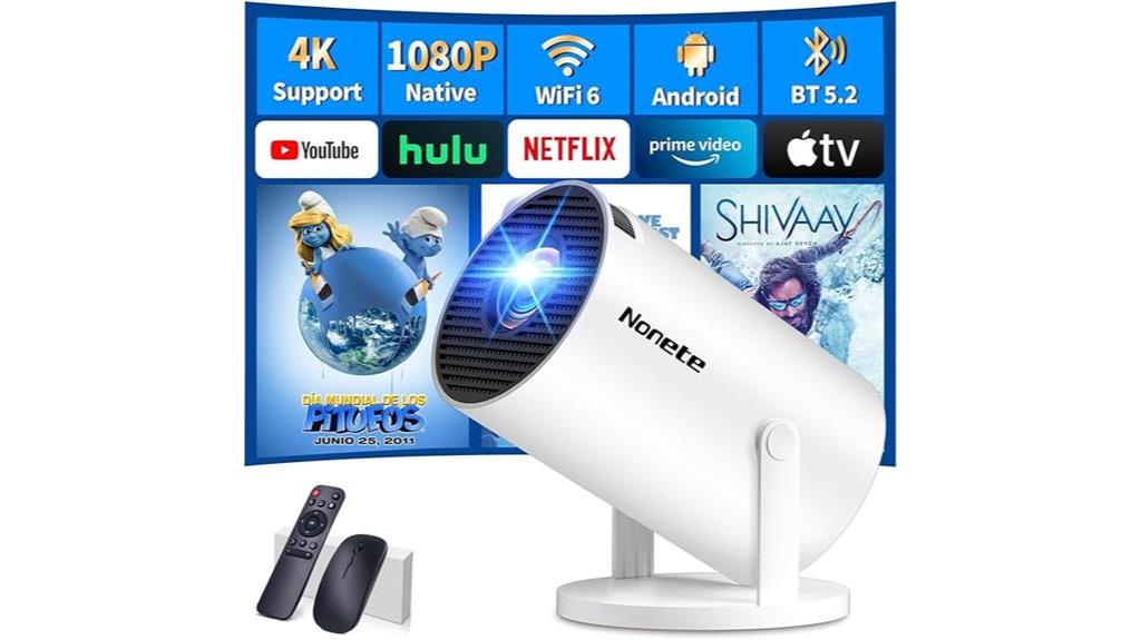 high resolution wireless projector