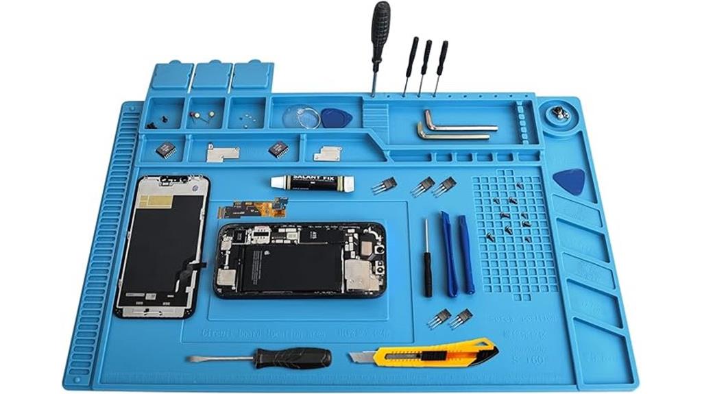 high temperature soldering mat