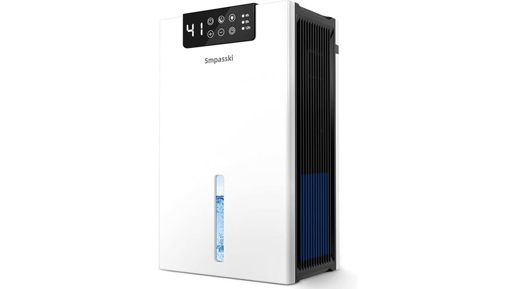 home dehumidifier with large tank