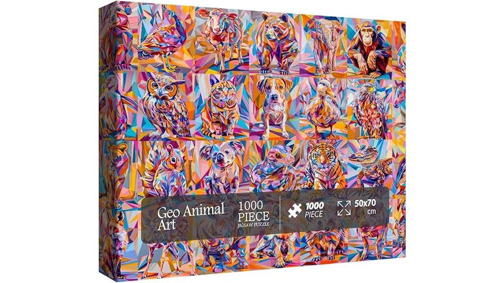 humorous animal geometry puzzles