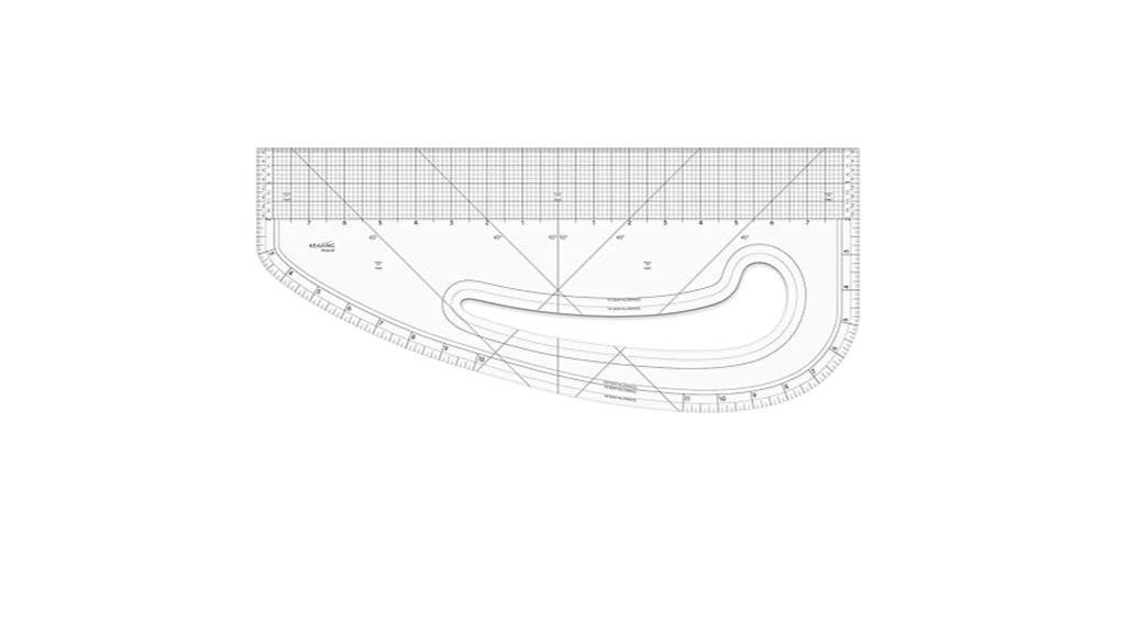 imperial acrylic french curve