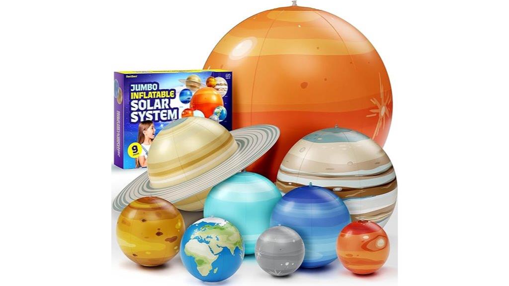 inflatable solar system planets