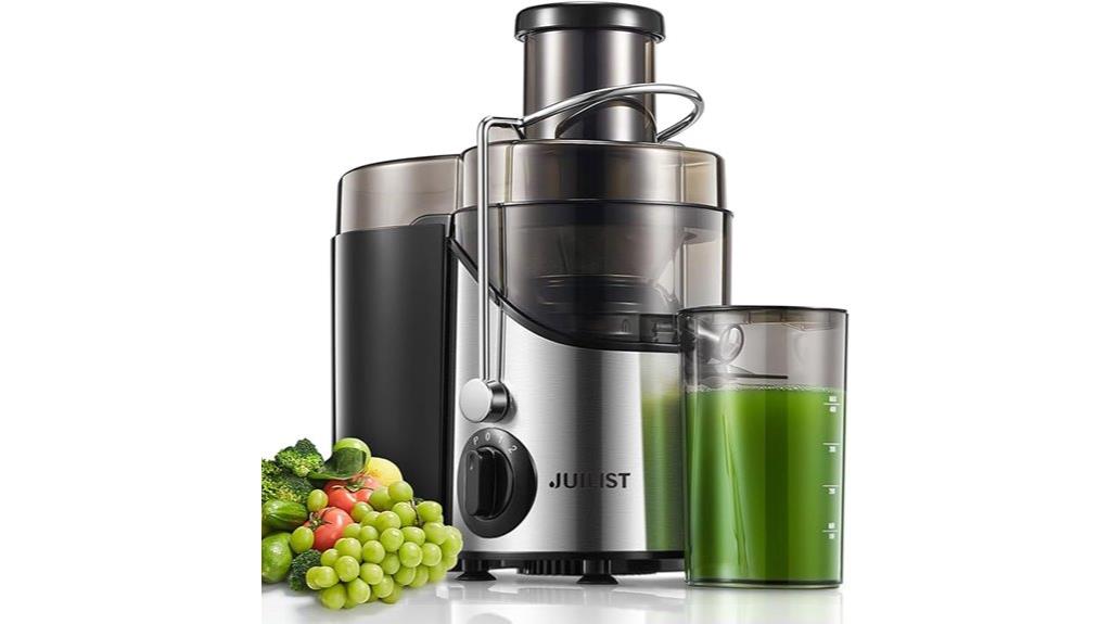 juicer with wide mouth