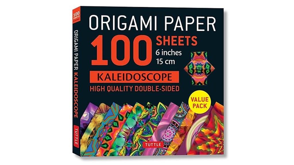 kaleidoscope origami paper pack