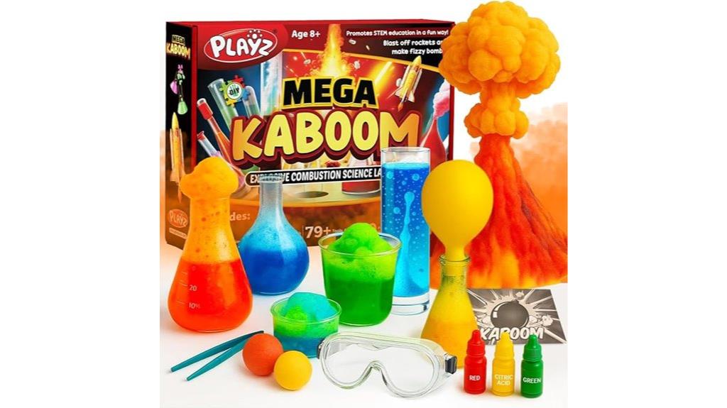 kids explosive science kit