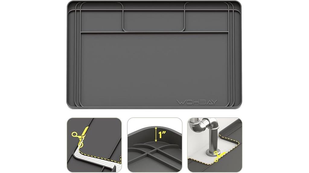 kitchen sink waterproof mats