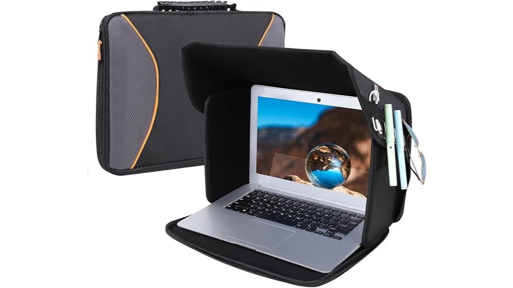 laptop sun shade outdoor