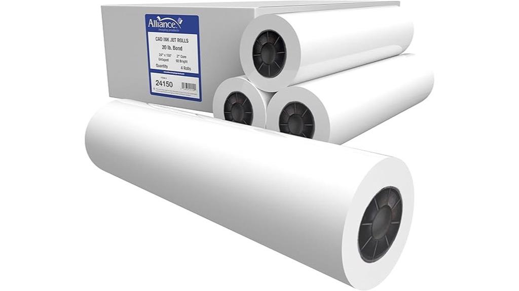 large bond paper rolls