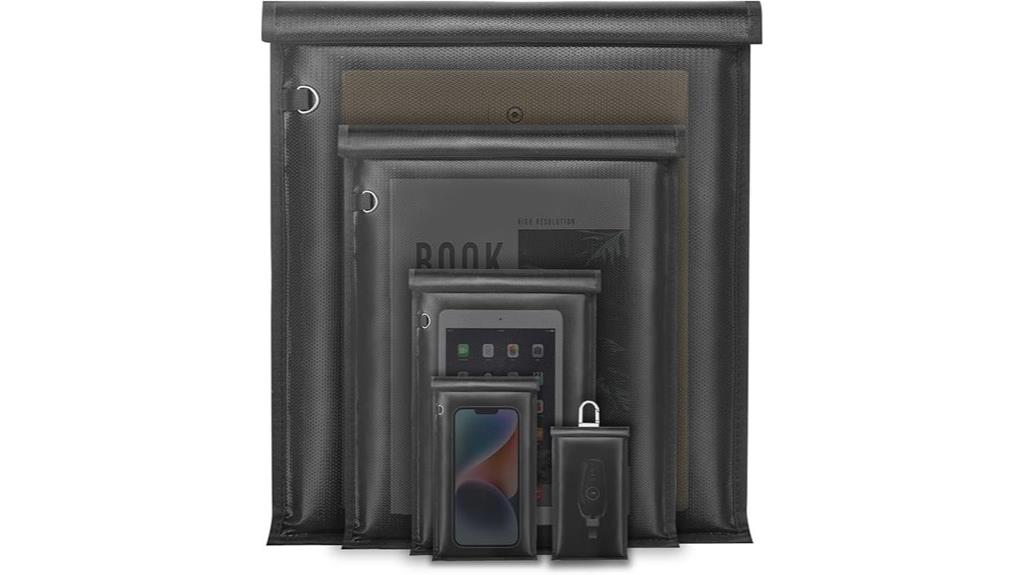 large faraday bag set