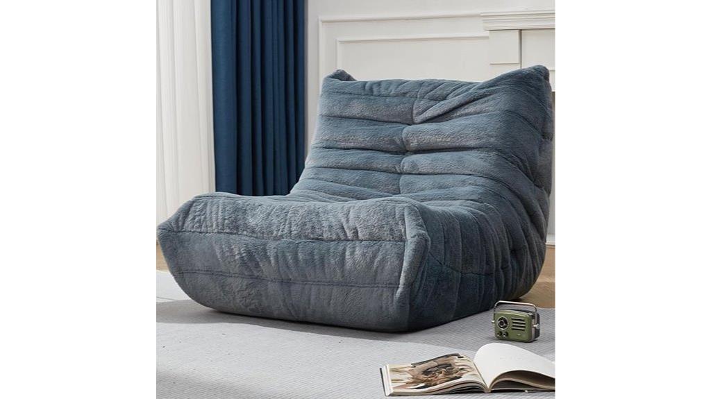 large memory foam bean bag