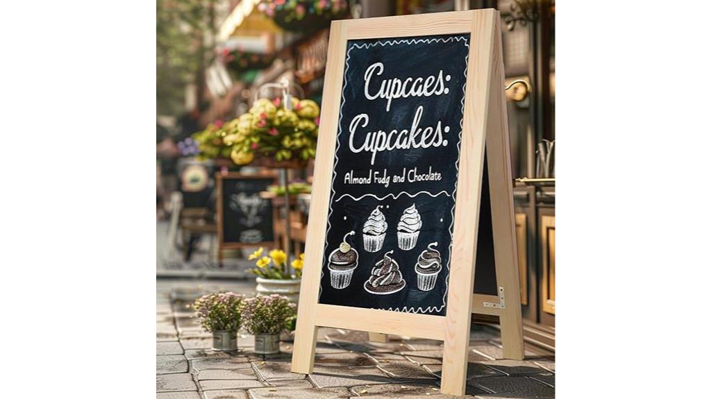 large outdoor wooden signs