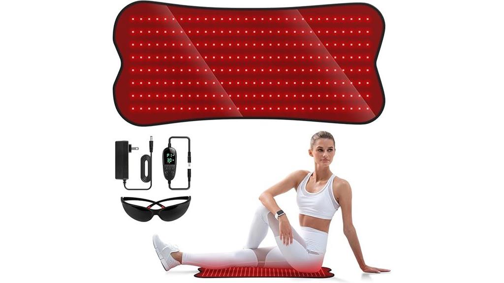 large red led therapy pad