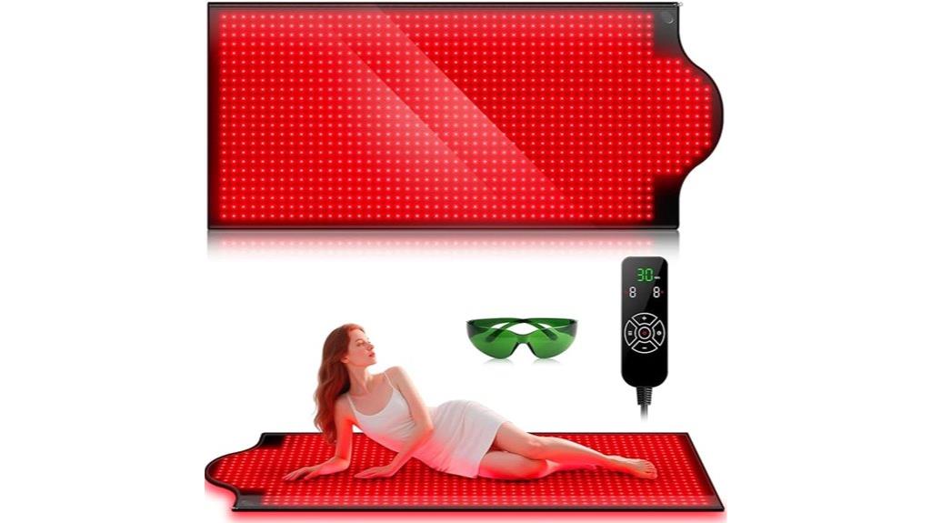 large red light therapy mat
