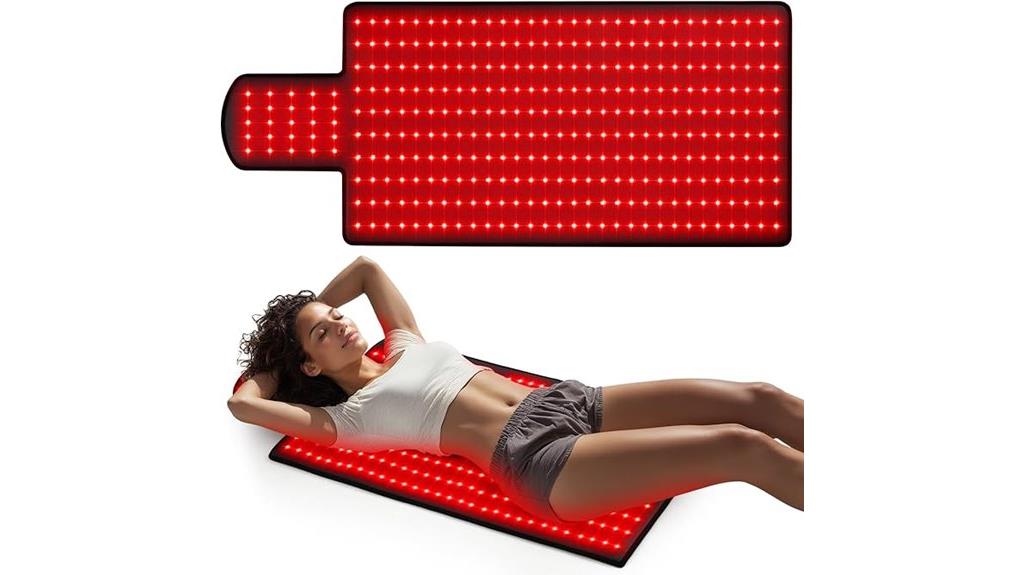 large red light therapy mat