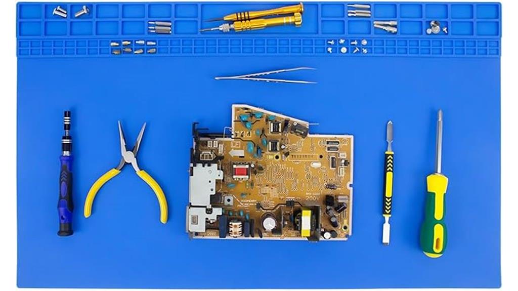 large soldering mat size