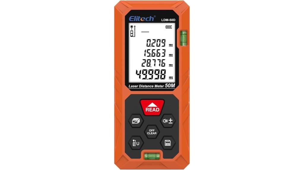 laser distance measuring device