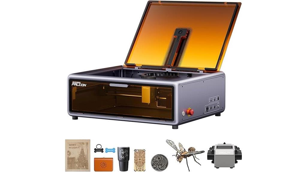laser engraver with air assist