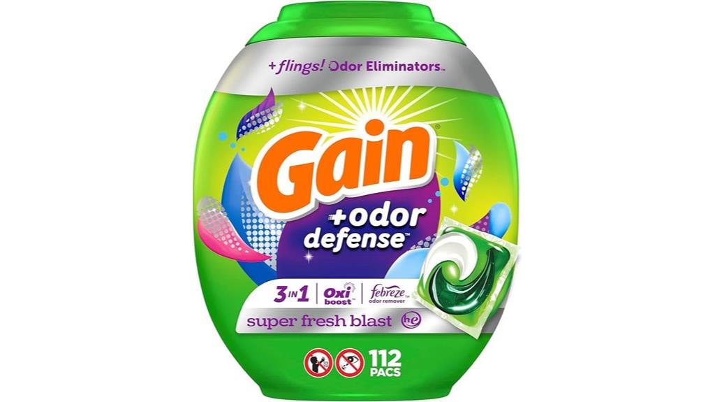 laundry detergent pacs