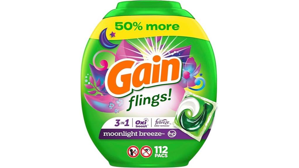 laundry detergent pacs