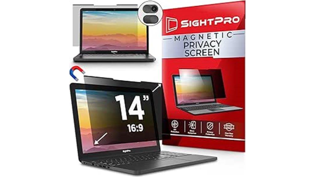 magnetic 14 inch privacy screen