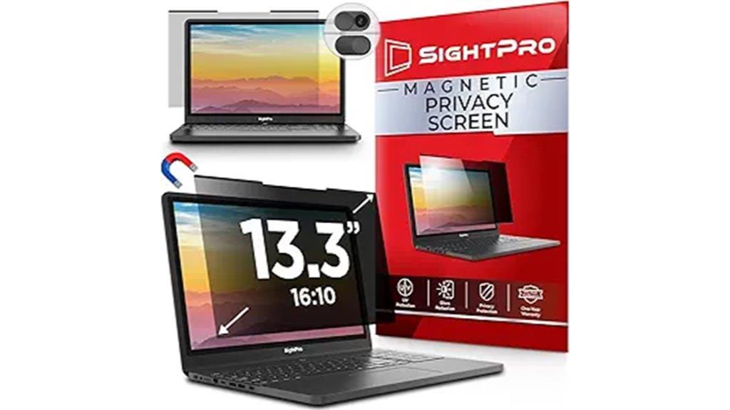 magnetic privacy screen for 13 3 inch laptops