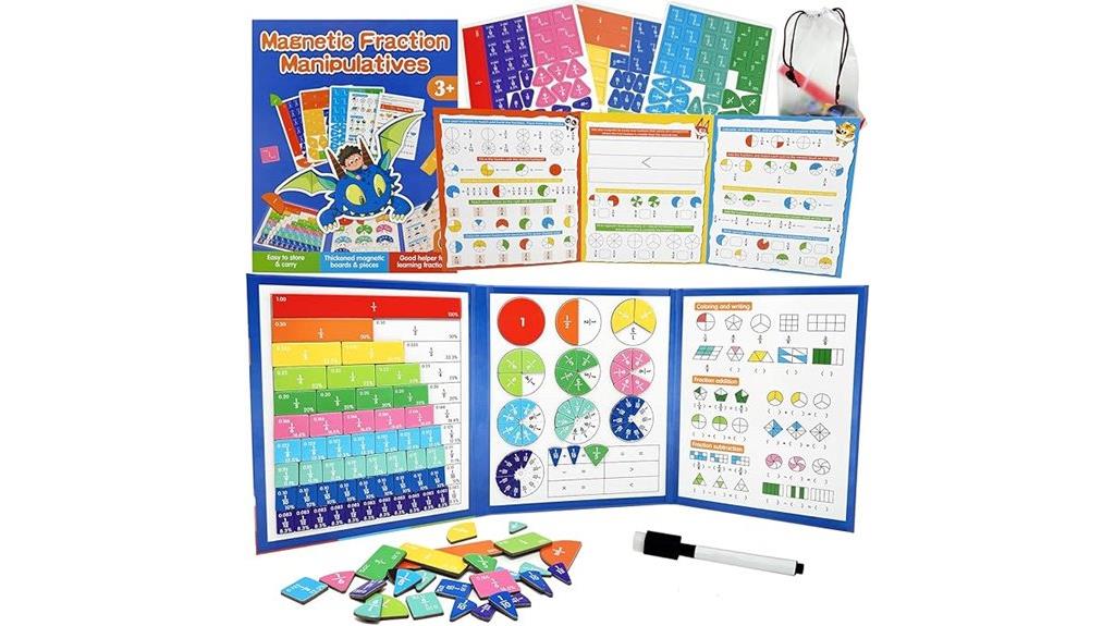 magnetic shapes with whiteboard
