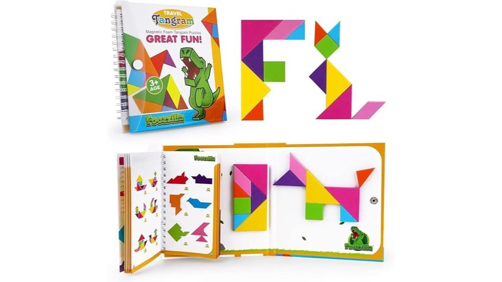 magnetic tangram puzzle set