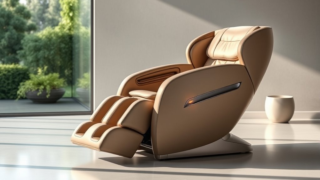 massage features and comfort