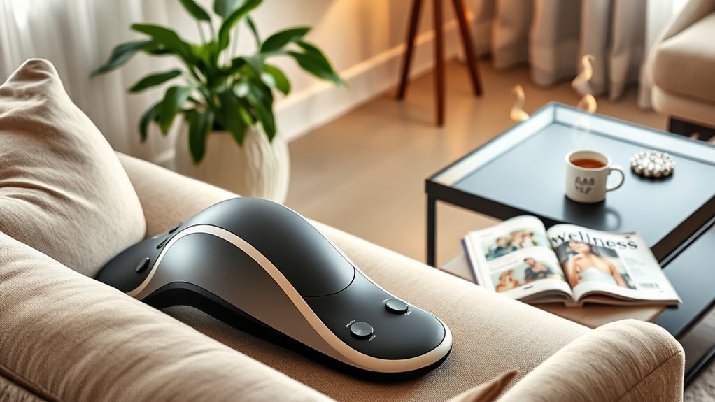 massage options heat portability