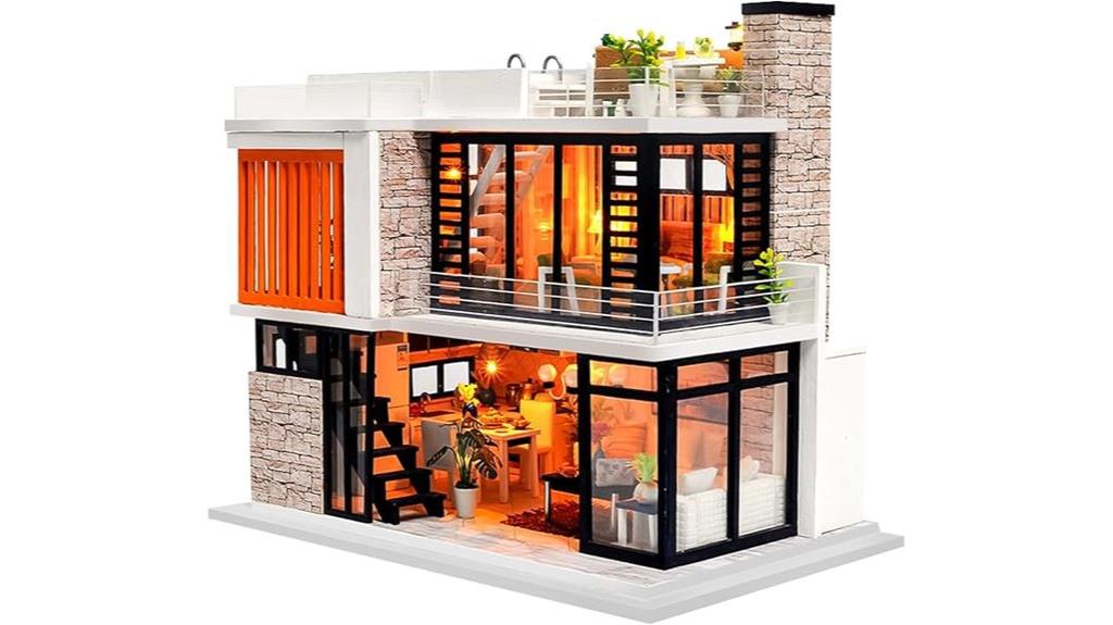 miniature dollhouse diy kit