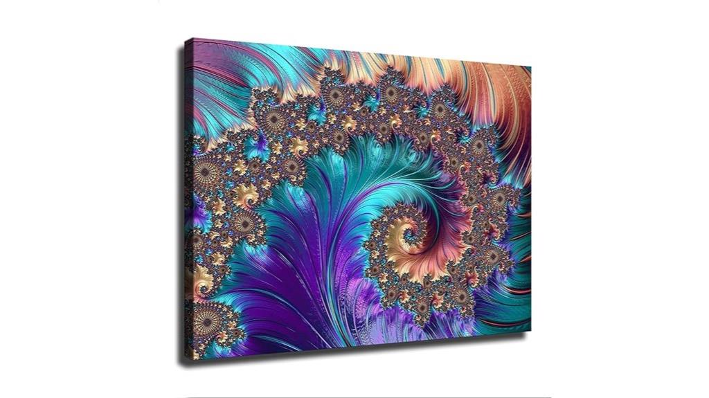 modern abstract fractal art