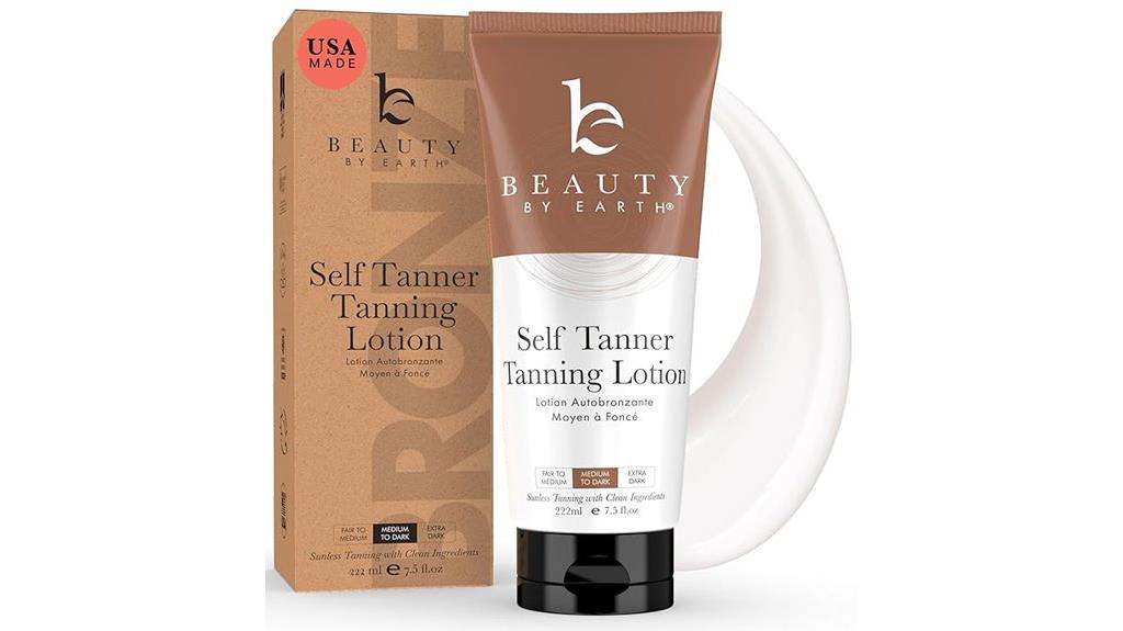 moisturizing tanning lotion