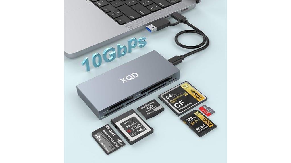 multi card reader compatible devices