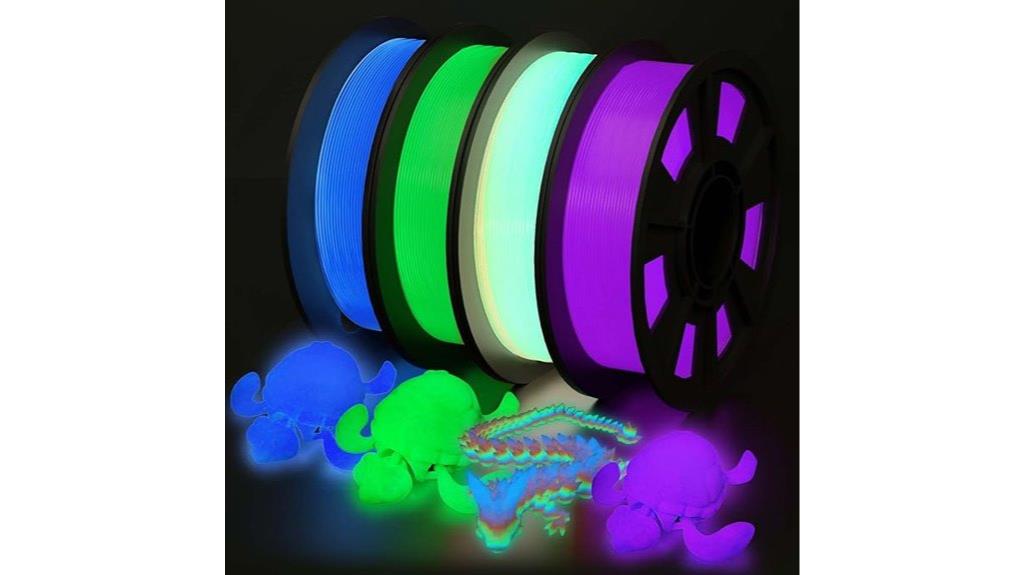 multicolor pla filament bundle