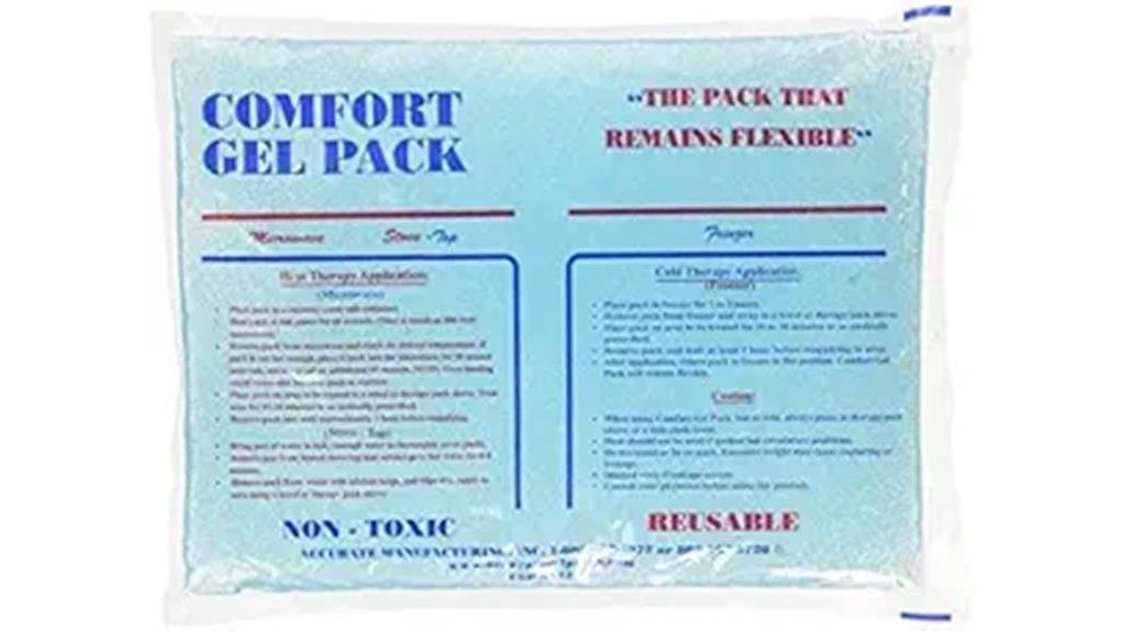 nine by twelve gel packs