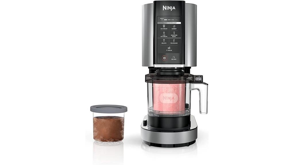 ninja creami with 2 containers