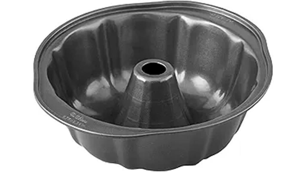 non stick fluted tube pan