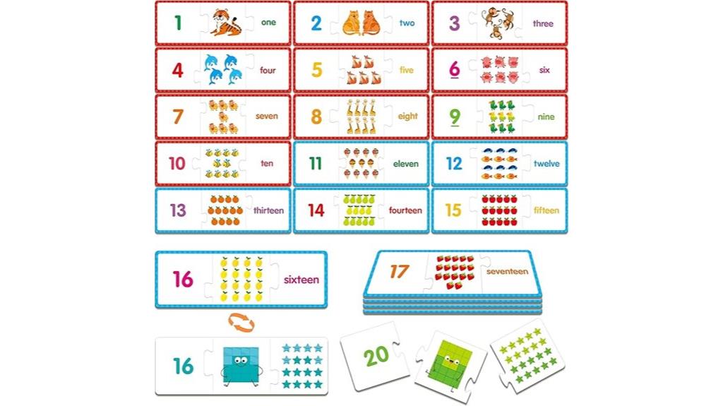 number puzzles for young children