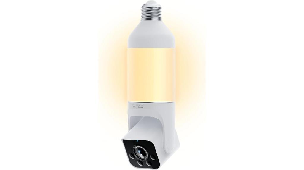 outdoor 2k hd lightbulb camera