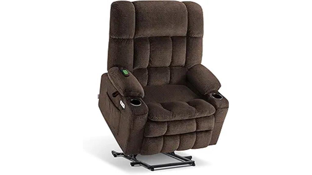 oversized elderly power recliner
