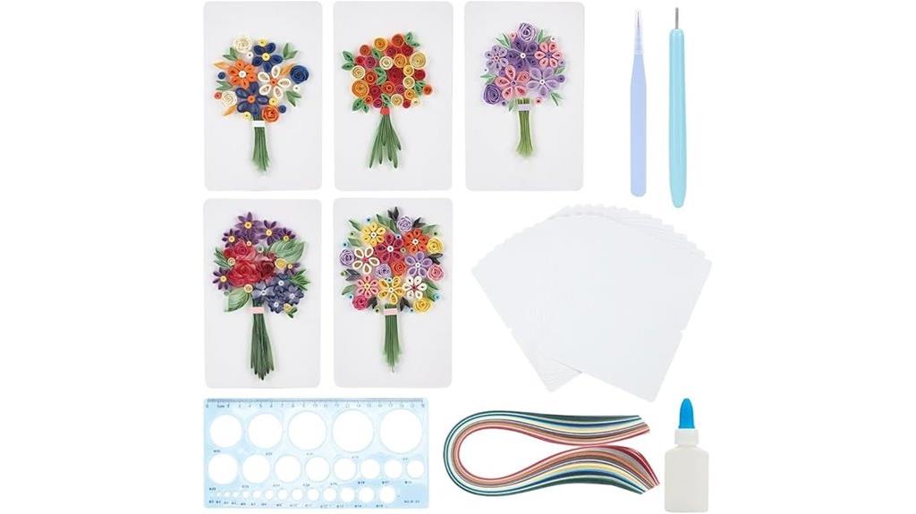 paper quilling craft supplies