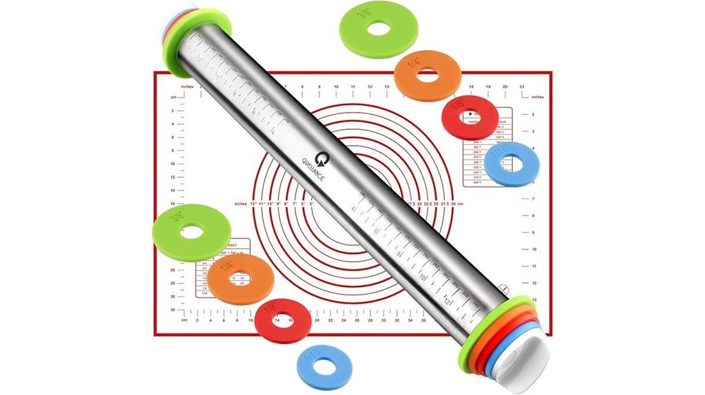 pastry rolling pin set