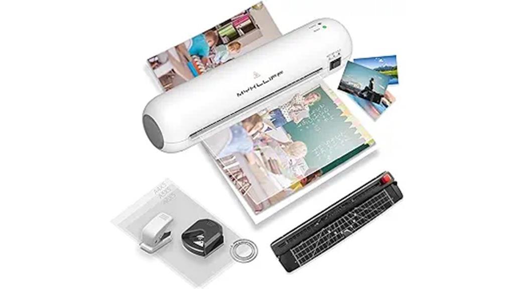 portable 9 inch thermal laminator