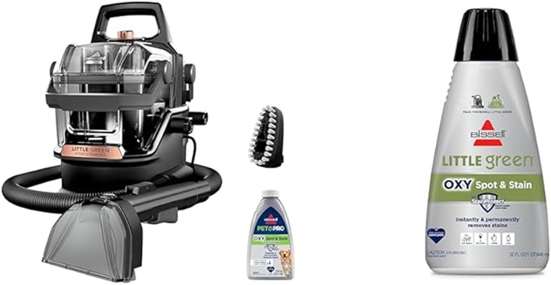 portable carpet cleaner bundle