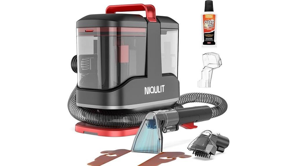 portable carpet cleaning device