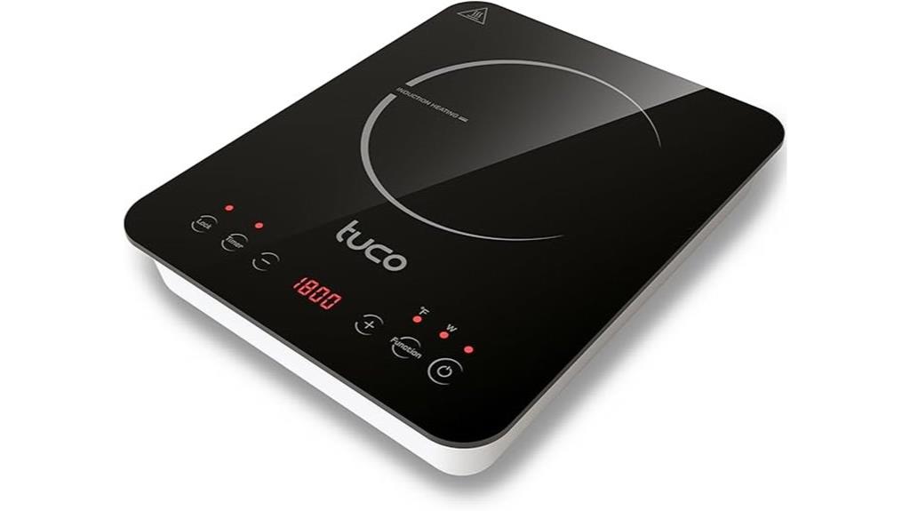 portable ceramic induction burner