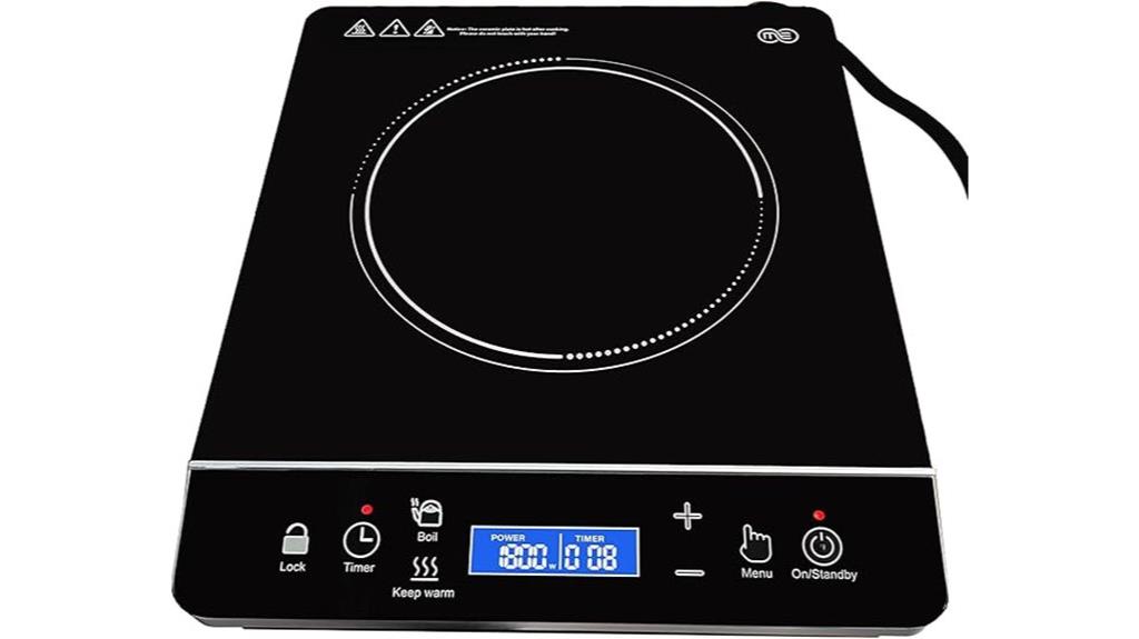 portable lcd touch cooktop