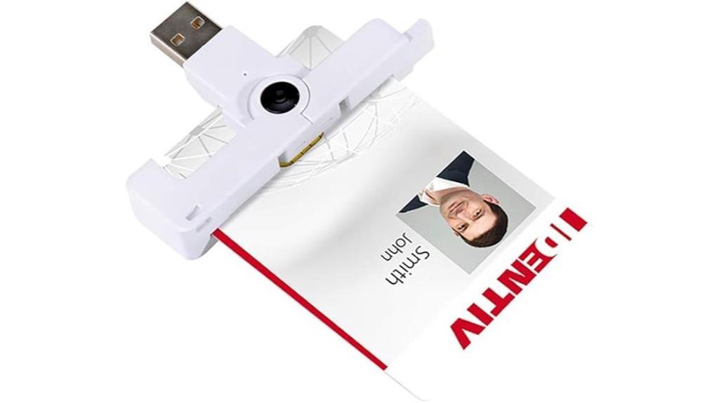 portable smart card reader