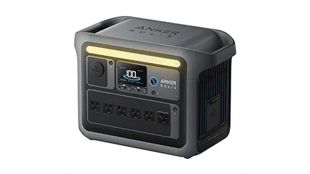 portable solar power station