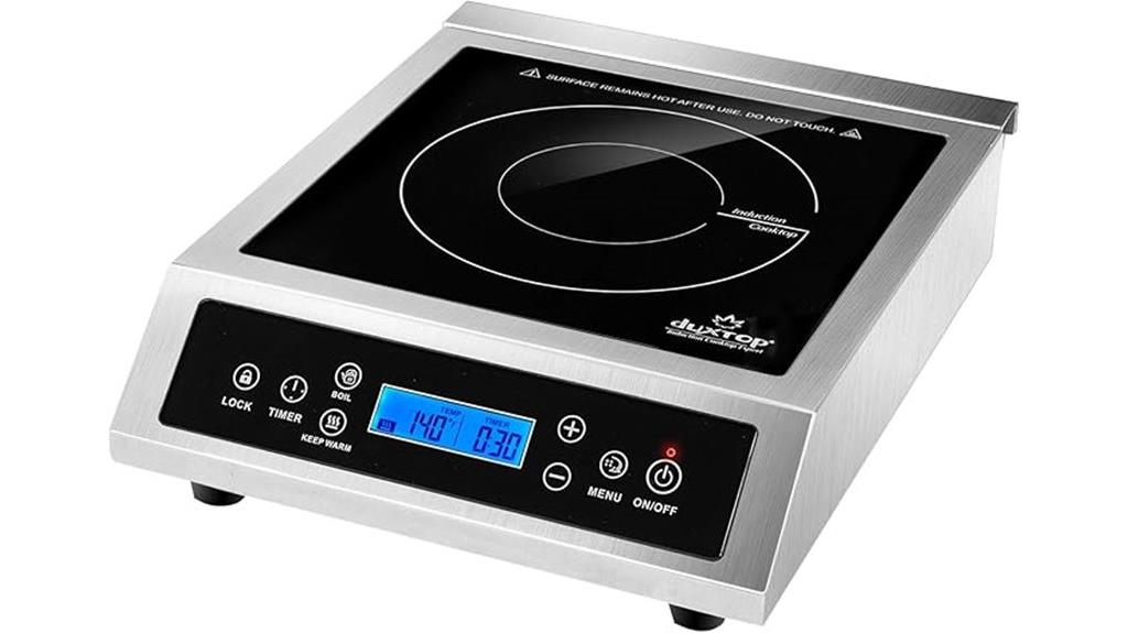 portable touchscreen induction cooker